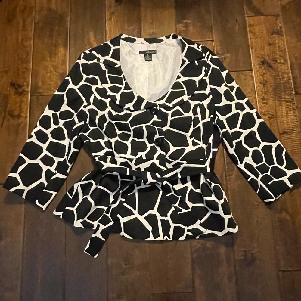 Black & White suit jacket